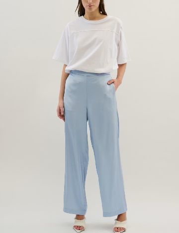 Pantaloni Karen By Simonsen, bleu