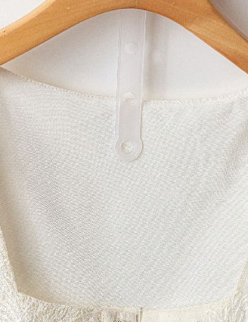 Bluza SHEIN CURVE, ecru