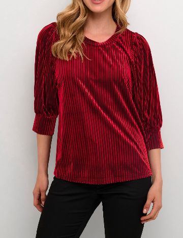 Bluza Kaffe, rosu