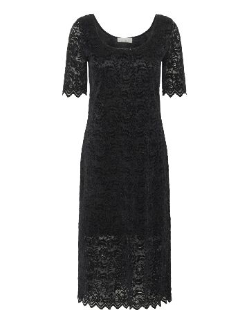 Rochie medie Soaked In Luxury, negru