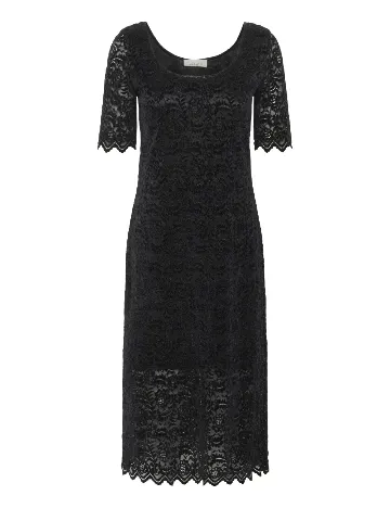 Rochie medie Soaked In Luxury, negru