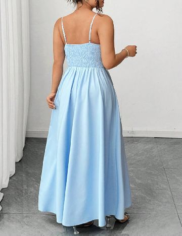 Rochie lunga SHEIN CURVE, albastru