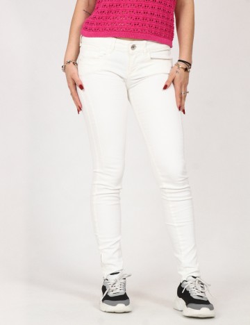 Blugi Bershka, alb