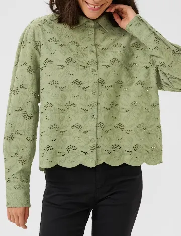 Camasa Kaffe, verde