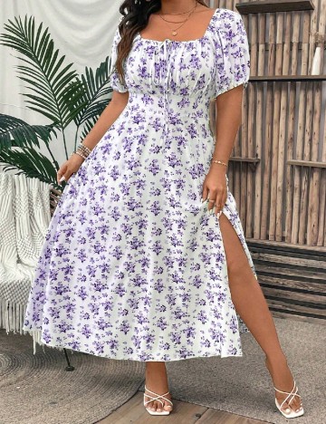 Rochie medie SHEIN CURVE, mov