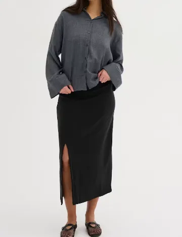 Fusta My Essential Wardrobe, negru