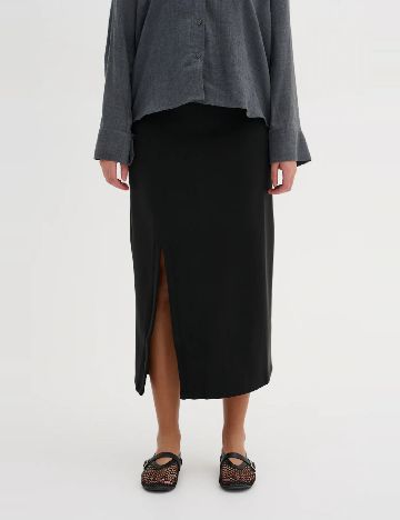 Fusta My Essential Wardrobe, negru