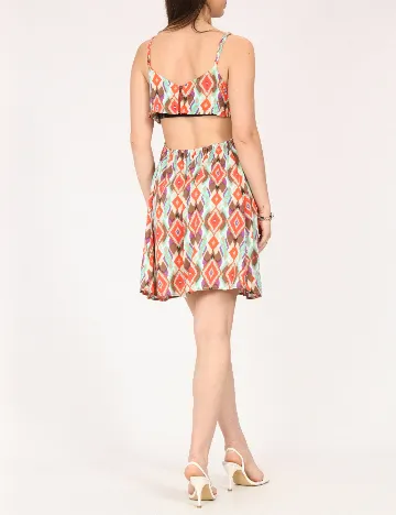 Rochie scurta Bershka, mix culori