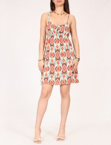 Rochie scurta Bershka, mix culori