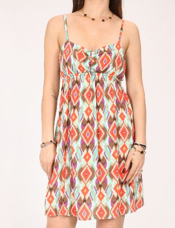 Rochie scurta Bershka, mix culori
