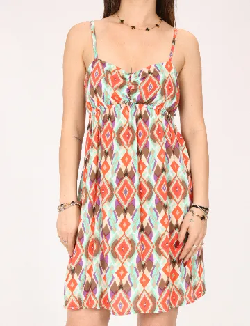 Rochie scurta Bershka, mix culori