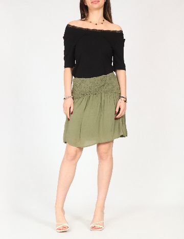 Fusta Zara, verde