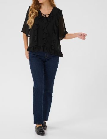 Bluza Kaffe, negru