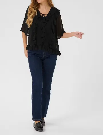 Bluza Kaffe, negru
