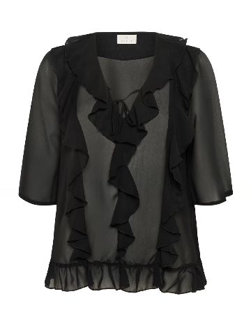 Bluza Kaffe, negru