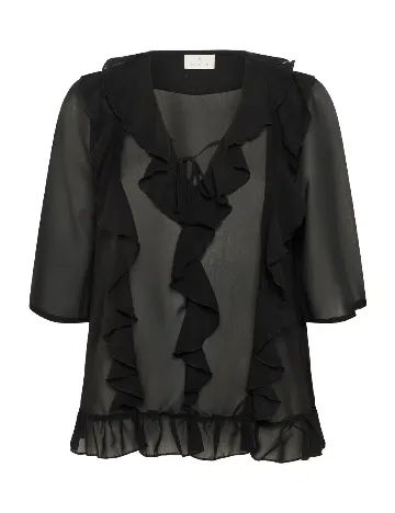 Bluza Kaffe, negru