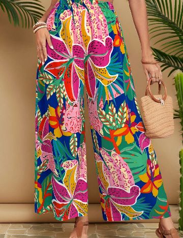 Pantaloni SHEIN CURVE, mix culori