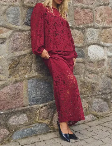 Bluza Kaffe, rosu