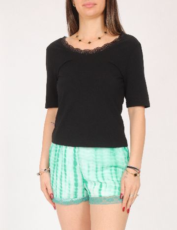 Pantaloni scurti Zara, verde