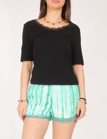 Pantaloni scurti Zara, verde