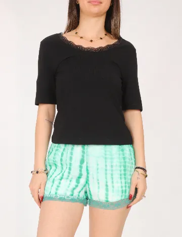 Pantaloni scurti Zara, verde