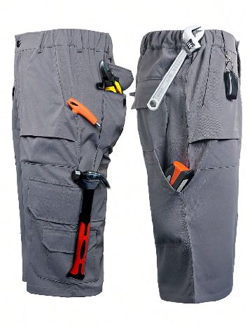 Pantaloni scurti SHEIN, gri