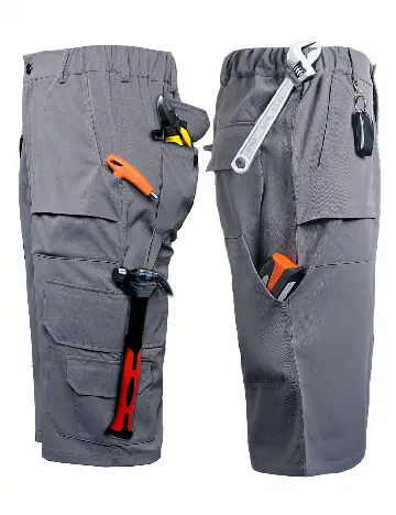 Pantaloni scurti SHEIN, gri