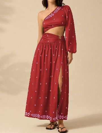 Rochie lunga SHEIN, rosu