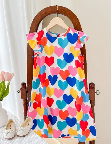 Rochie Shein Kids, mix culori