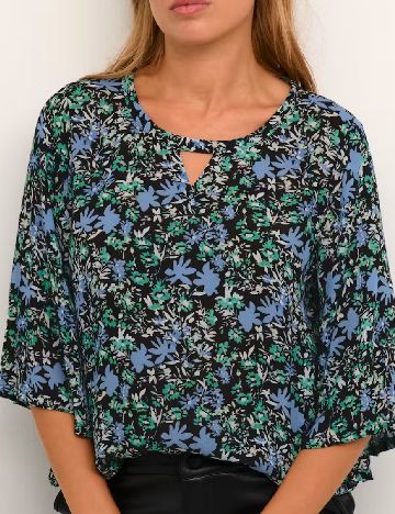Bluza Kaffe, mix culori