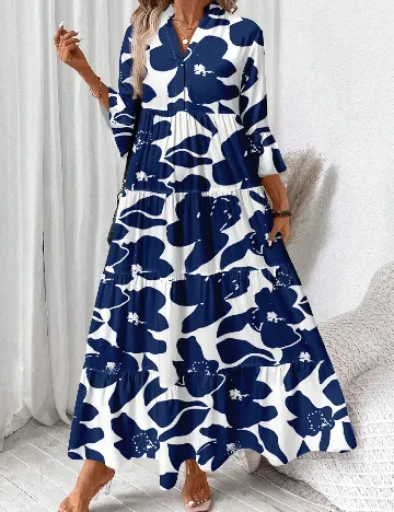 Rochie lunga SHEIN, albastru