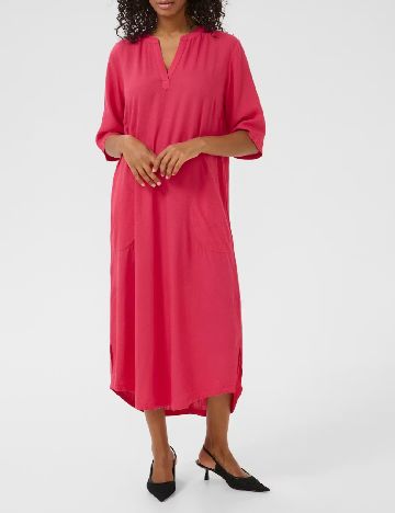 Rochie medie Kaffe, roz
