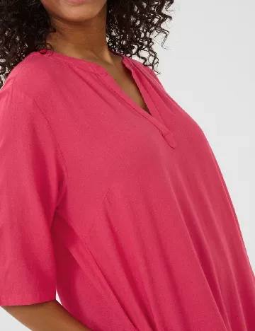 Rochie medie Kaffe, roz