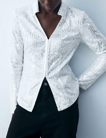 Bluza SHEIN, alb
