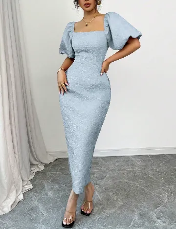 Rochie lunga SHEIN, bleu