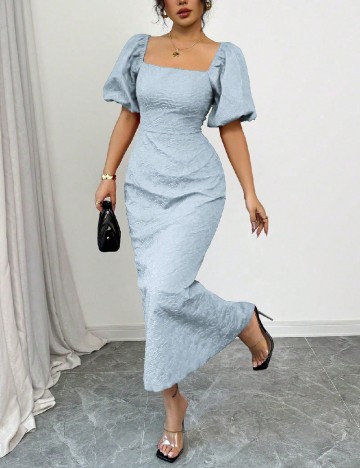 Rochie lunga SHEIN, bleu