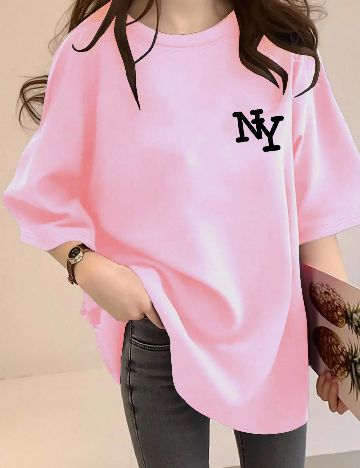 Tricou SHEIN, roz