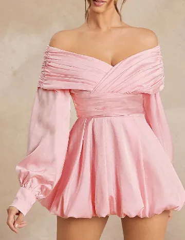 Rochie scurta Haute, roz