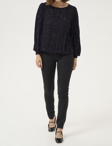 Bluza Kaffe, bleumarin