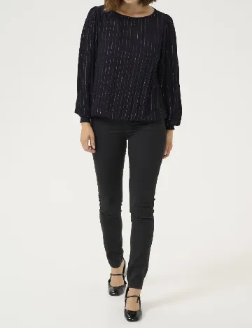 Bluza Kaffe, bleumarin