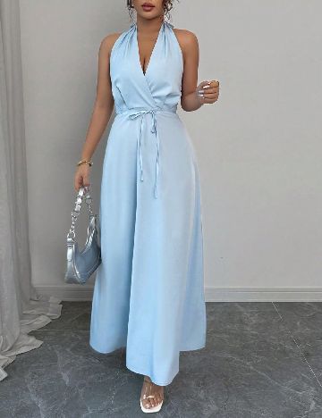 Rochie lunga SHEIN, albastru