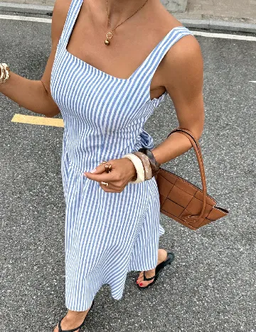Rochie medie SHEIN, albastru