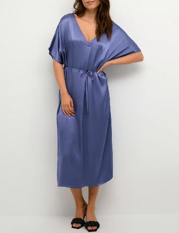 Rochie medie Kaffe, albastru