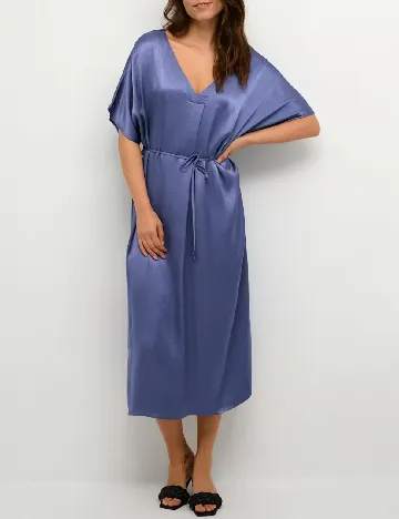 Rochie medie Kaffe, albastru
