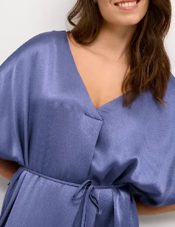 Rochie medie Kaffe, albastru