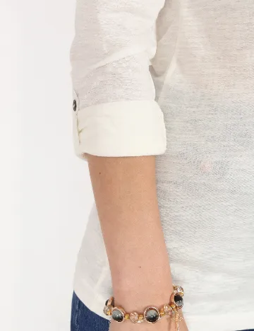 Bluza Bershka, alb