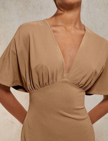 Rochie lunga Cosmina, maro