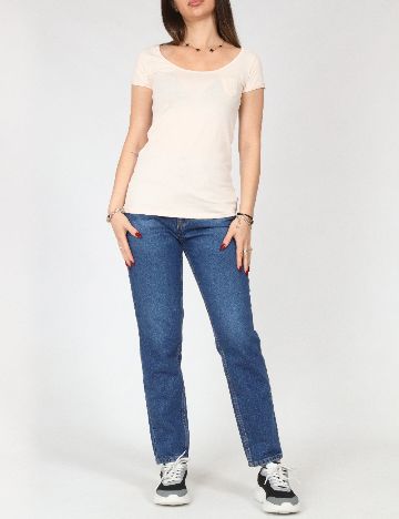 Tricou Bershka, roz deschis