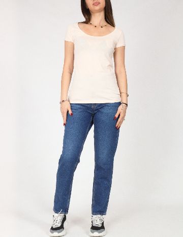 Tricou Bershka, roz deschis