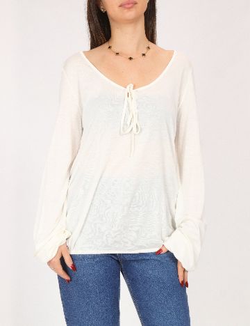 Bluza Zara, alb
